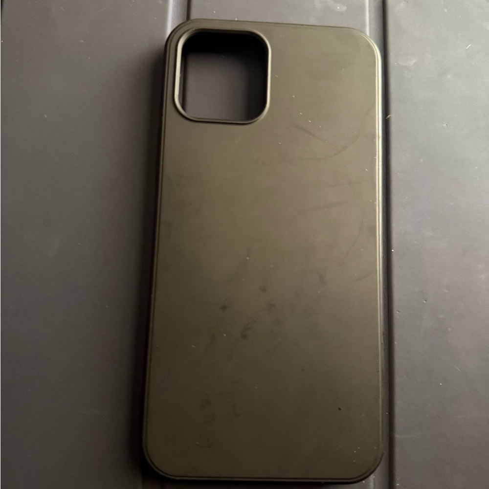 Sleek Black Phone Case